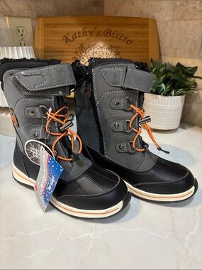 Totes Sage Youth Boys Winter Snow Boots Size 4